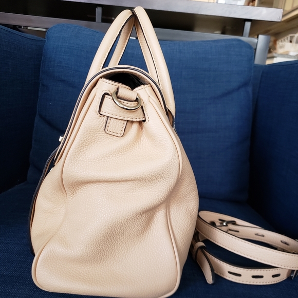 Rebecca Minkoff Large Jules Satchel in Biscuit - Picture 5 of 11
